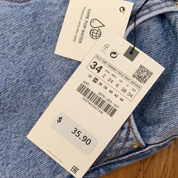 BRAND NEW Zara High Rise Shorts - Picture 4 of 5